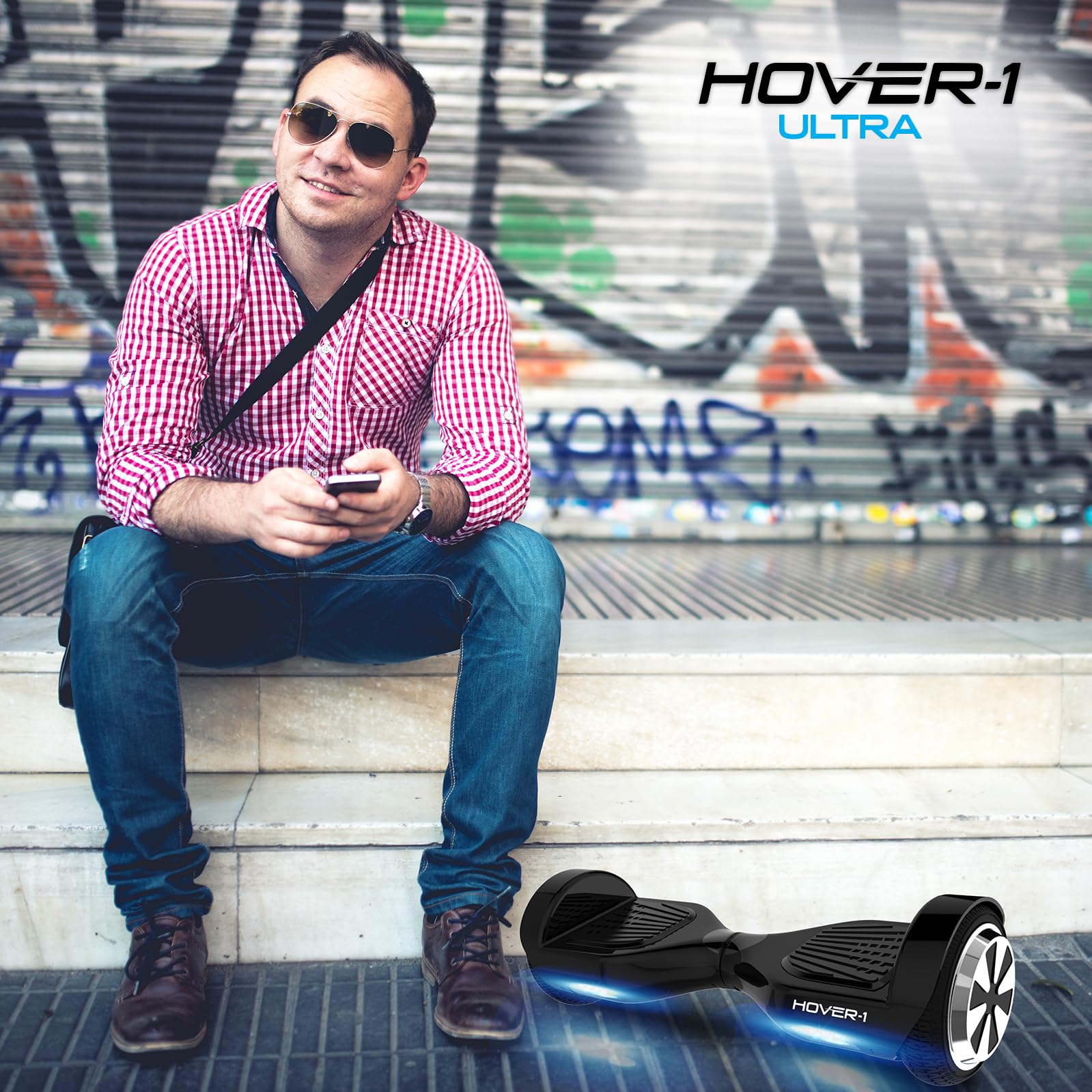 Foto 5 pulgar | Patineta Eléctrica Hover-1 Negra-Venta Internacional