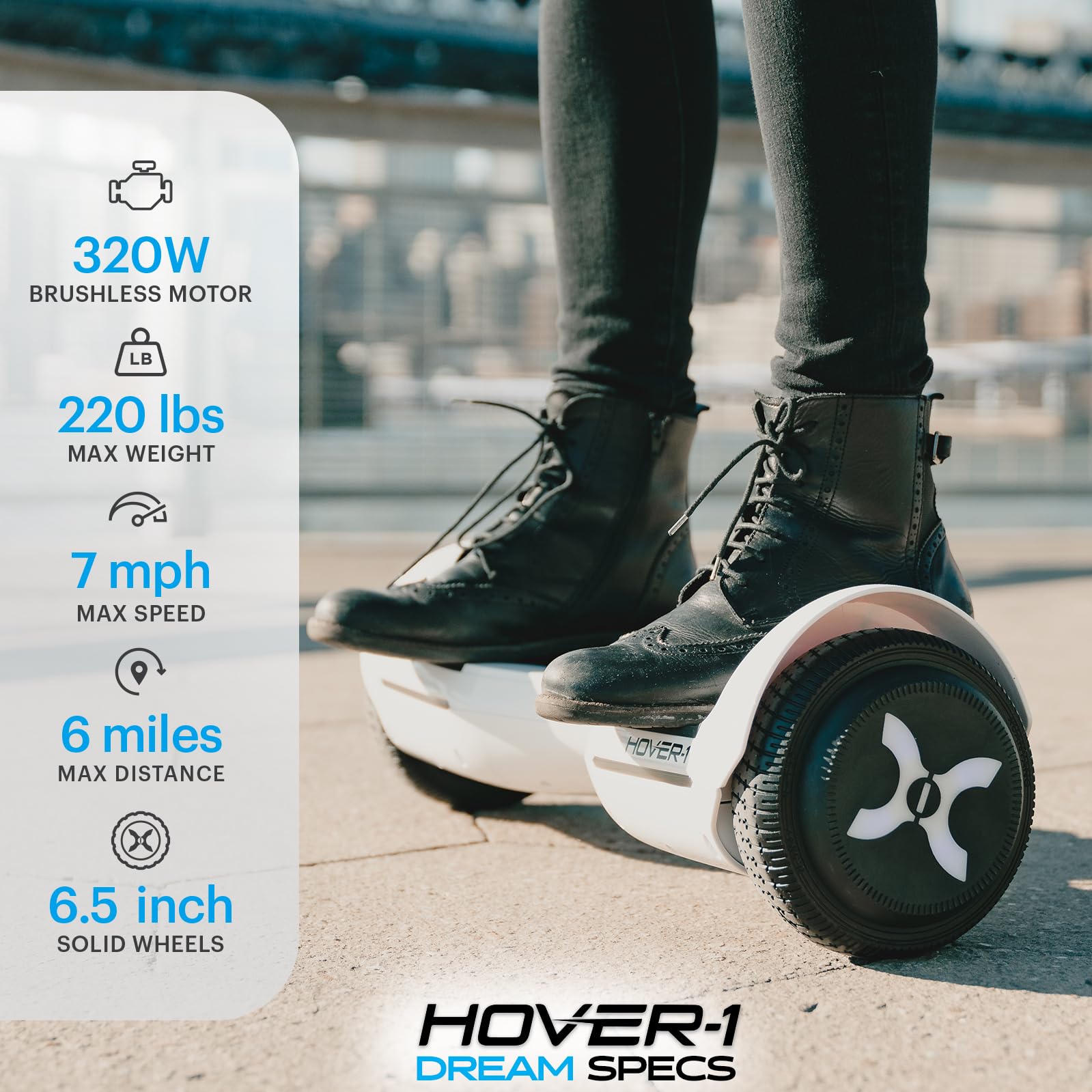 Foto 3 pulgar | Hoverboard Hover-1 Dream Electric Autoequilibrio 6.5 Pulgadas - Venta Internacional