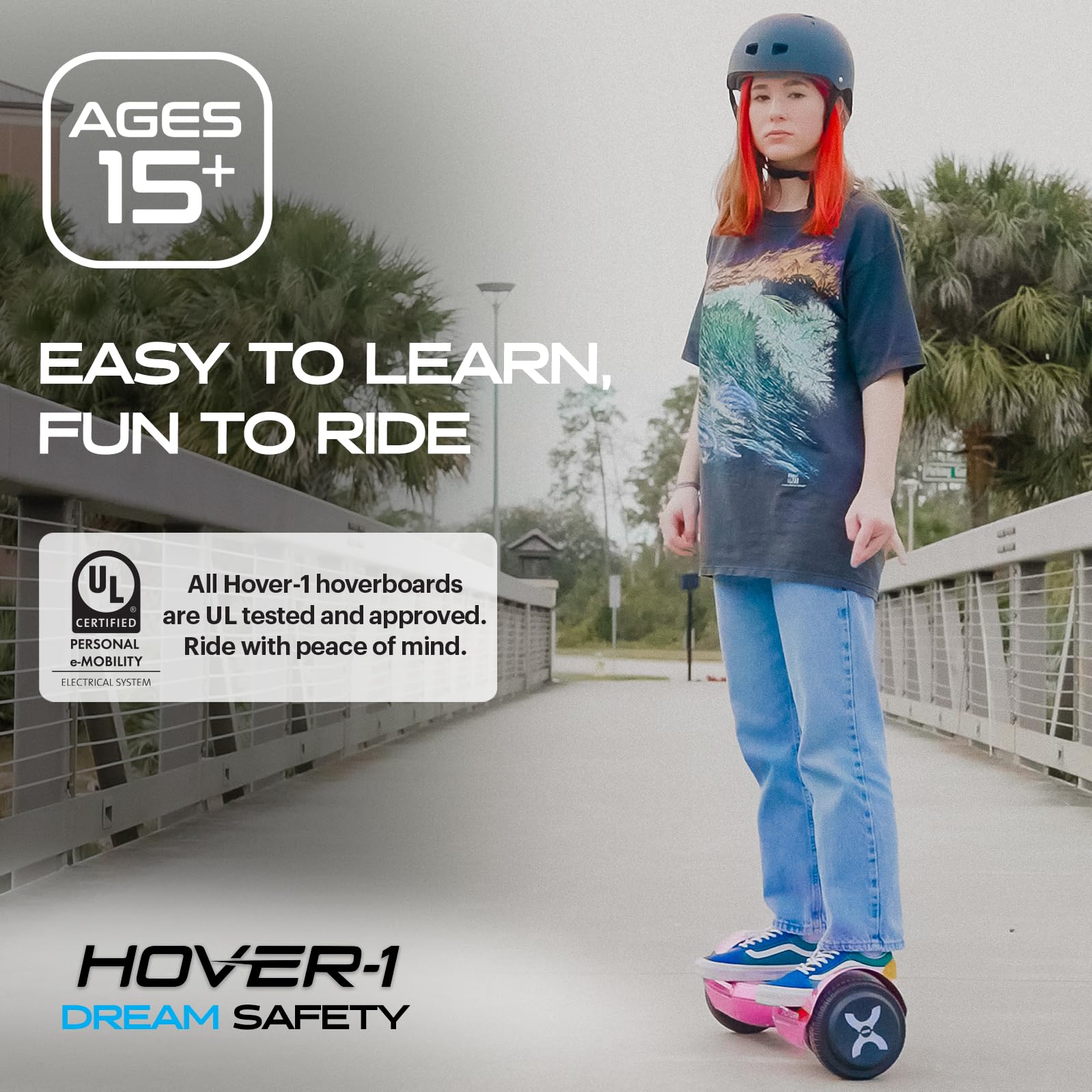 Foto 5 pulgar | Hoverboard Hover-1 Dream Electric Autoequilibrio 6.5 Pulgadas - Venta Internacional