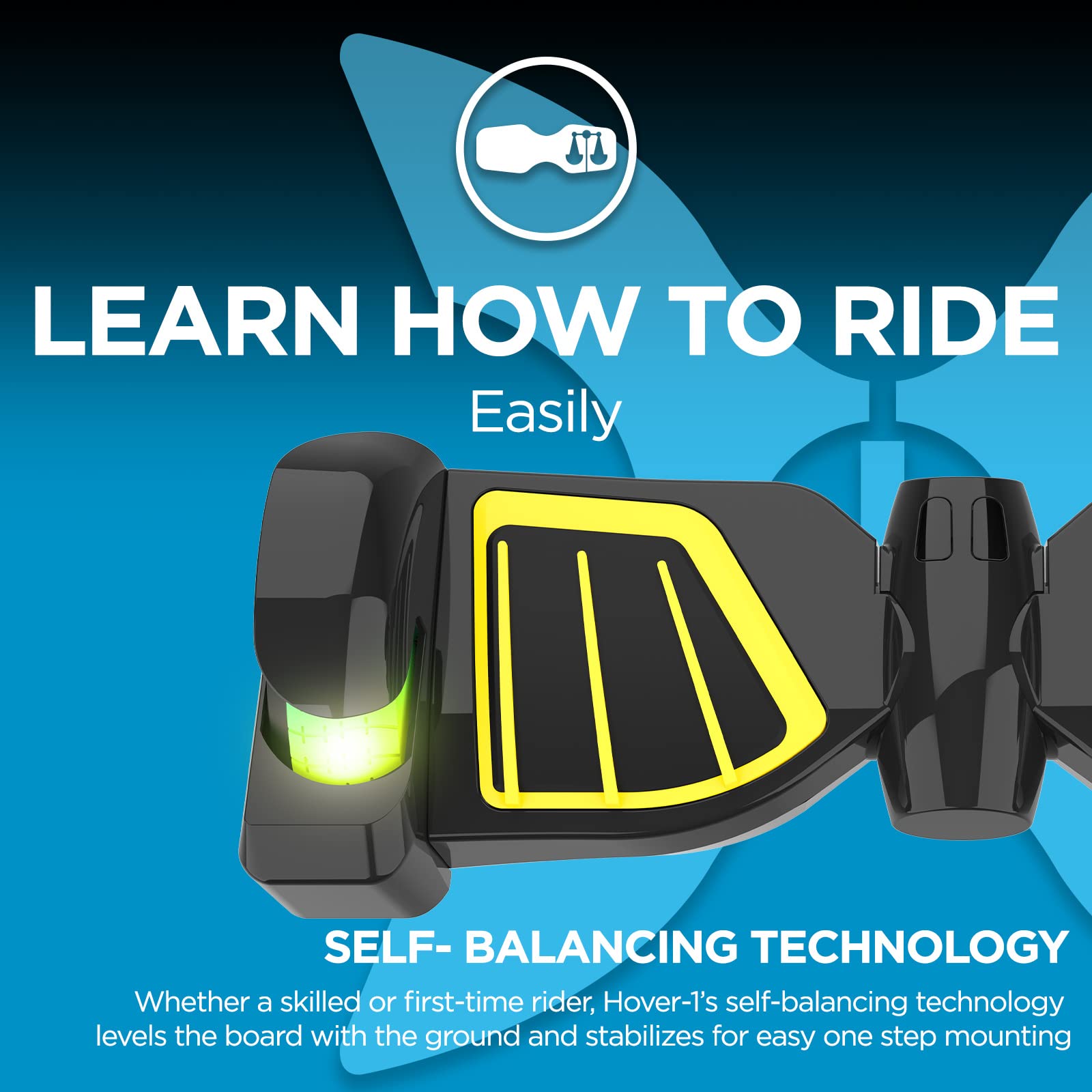 Foto 3 pulgar | Hoverboard Eléctrico Hover-1 Ranger + Negro 9 Mph 14.5 km - Venta Internacional