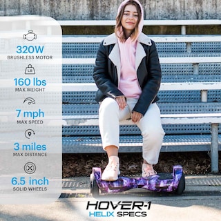Foto 2 | Hoverboard Hover-1 Helix Electric Autoequilibrio 6.5 Pulgadas - Venta Internacional