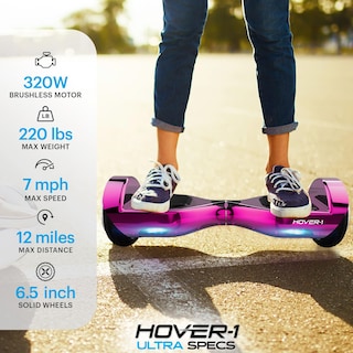 Foto 2 | Patineta Eléctrica Hover-1 Rosa-Venta Internacional