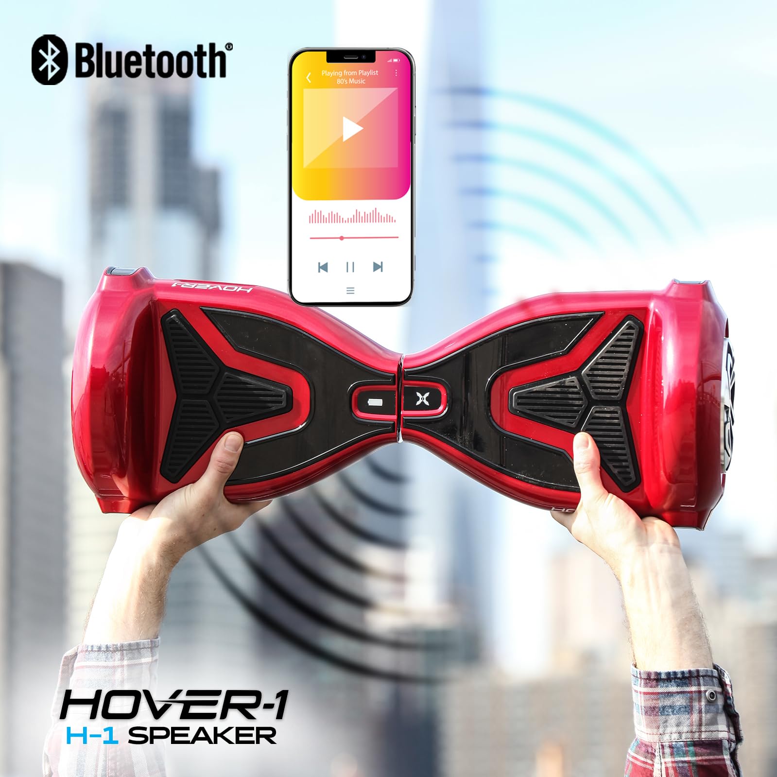 Foto 5 pulgar | Patineta Eléctrica Hover-1 Roja-Venta Internacional