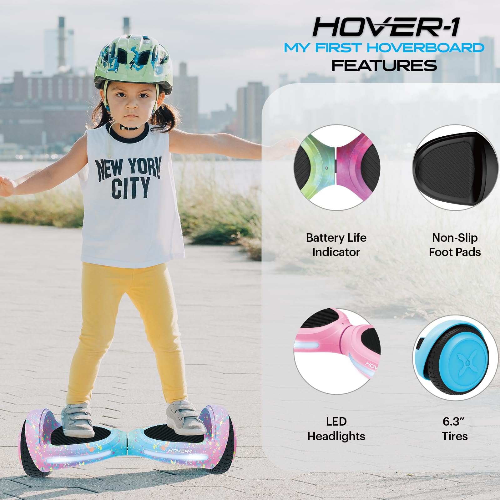 Foto 4 pulgar | Hoverboard Hover-1: Mis Primeros Niños Eléctricos Con Autoequilibrio - Venta Internacional.