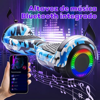 Foto 4 | Hoverboard Electrico Infantil Honey Whale Z1 Azul