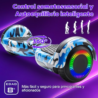 Foto 6 | Hoverboard Electrico Infantil Honey Whale Z1 Azul