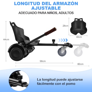 Foto 3 | Hoverboard Eléctrico Infantil Z1 Max Azul