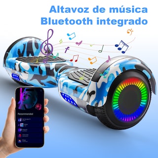 Foto 4 | Hoverboard Eléctrico Infantil Z1 Max Azul