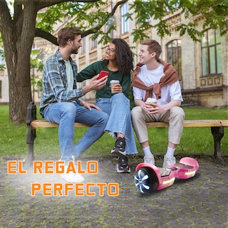 Foto 6 | Hoverboard Eléctrico Infantil Honey Whale K1 Fucsia