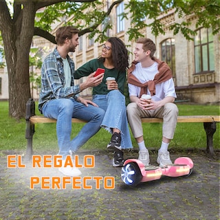 Foto 7 | Hoverboard Eléctrico Infantil Honey Whale K1 Rosa
