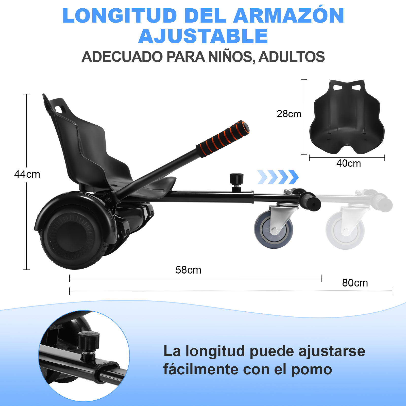 Foto 4 pulgar | Hoverboard Eléctrico Infantil Z1 Max Negro