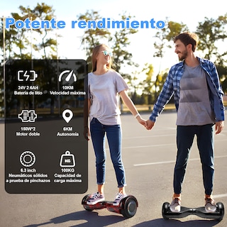 Foto 7 | Hoverboard Eléctrico Infantil Z1 Max Negro