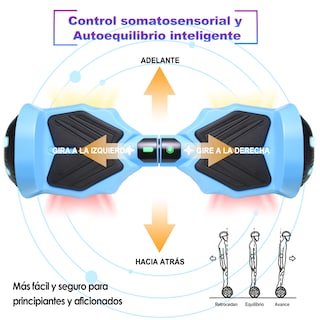 Foto 4 | Hoverboard Eléctrico Infantil Honey Whale K1 Azul