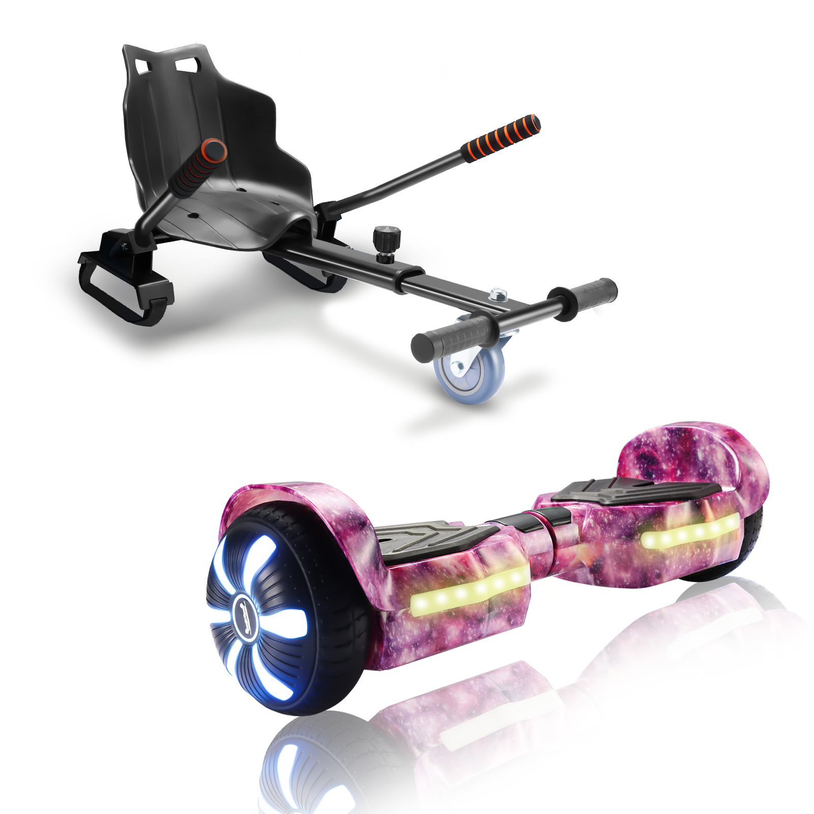 Foto 2 pulgar | Hoverboard Eléctrico Infantil Honey Whale K1-max Violeta