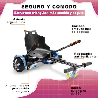 Foto 3 | Hoverboard Eléctrico Infantil Honey Whale K1-max Violeta