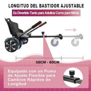 Foto 5 | Hoverboard Eléctrico Infantil Honey Whale K1-max Violeta