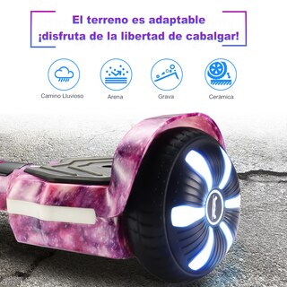 Foto 3 | Hoverboard Eléctrico Infantil Honey Whale K1 Violeta