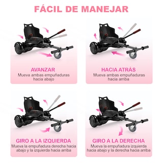 Foto 6 | Hoverboard Eléctrico Infantil Z1 Max Rosa