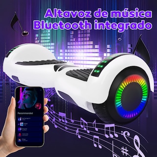 Foto 4 | Hoverboard Eléctrico Infantil Honey Whale Z1 Blanco