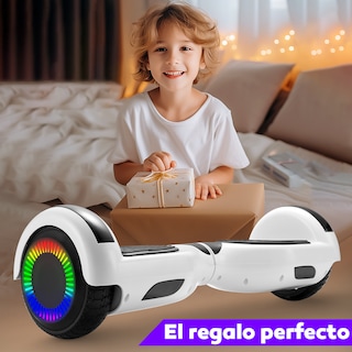 Foto 7 | Hoverboard Eléctrico Infantil Honey Whale Z1 Blanco