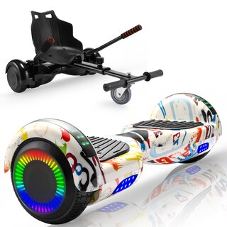 Foto 1 | Hoverboard Eléctrico Infantil Z1 Max Blanco Graffiti