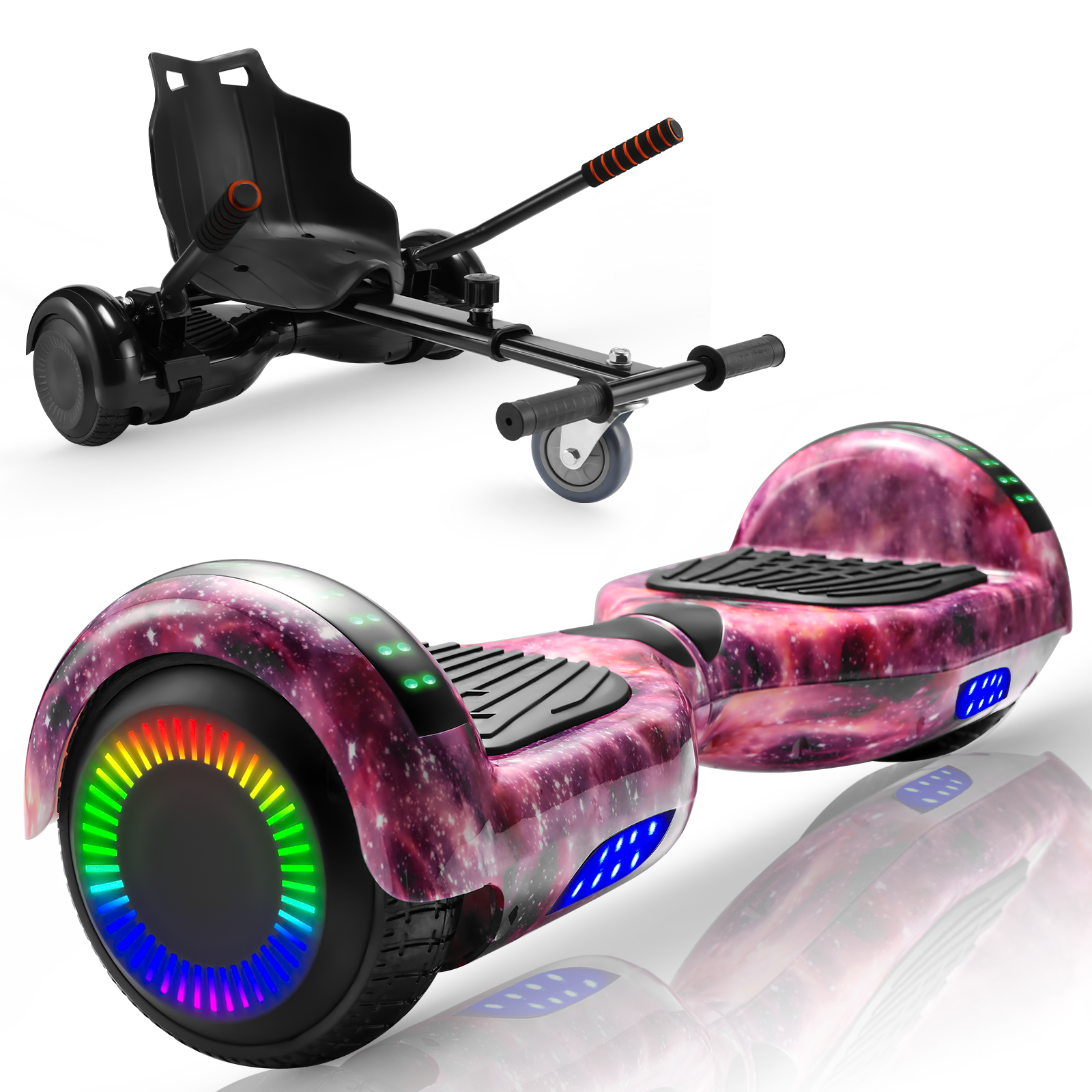 Foto 2 pulgar | Hoverboard Eléctrico Infantil Z1 Max Violeta