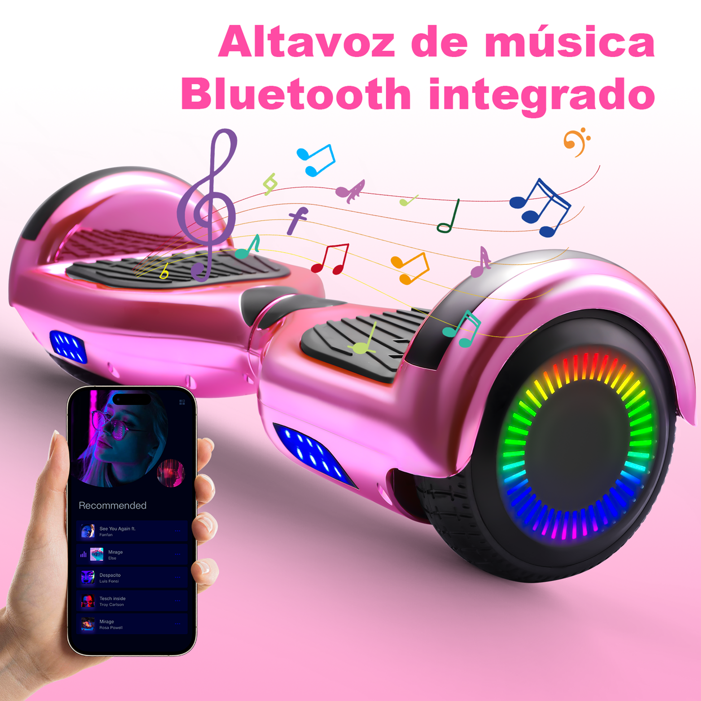Foto 5 pulgar | Hoverboard Eléctrico Infantil Z1 Max Fiusha