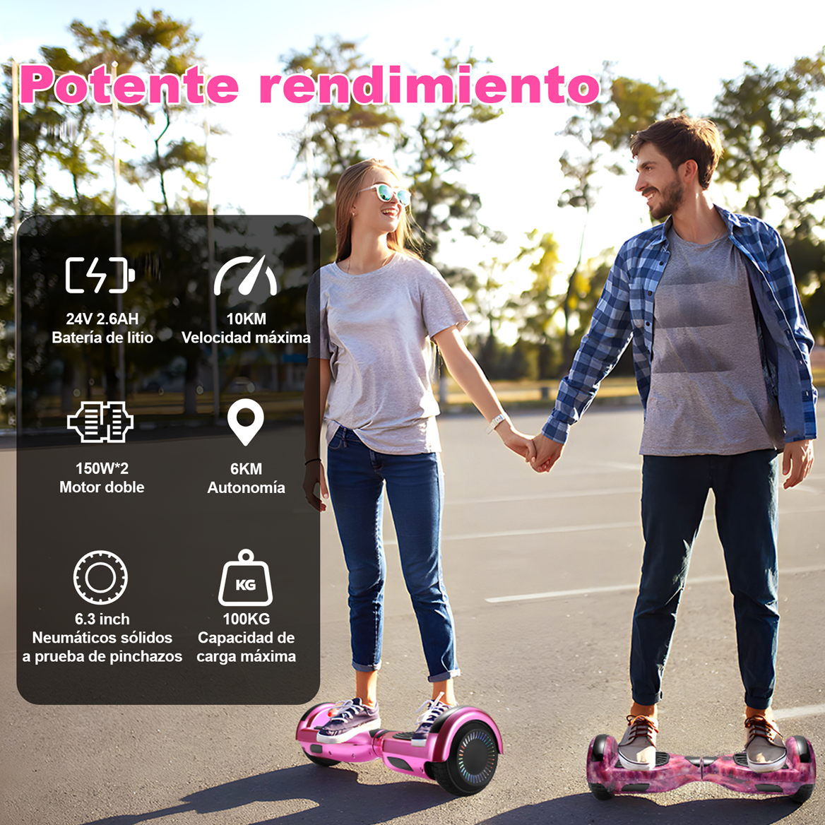 Foto 8 pulgar | Hoverboard Eléctrico Infantil Z1 Max Fiusha