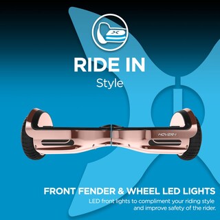 Foto 5 | Hoverboard Hover-1 Eléctrico Cromado Con Autoequilibrio A 6 Mph - Venta Internacional.