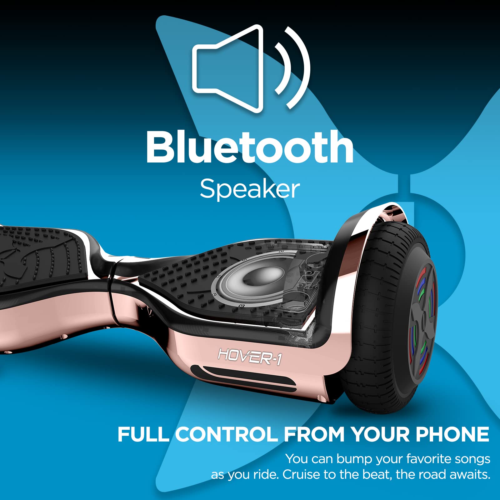 Foto 7 pulgar | Hoverboard Hover-1 Eléctrico Cromado Con Autoequilibrio A 6 Mph - Venta Internacional.