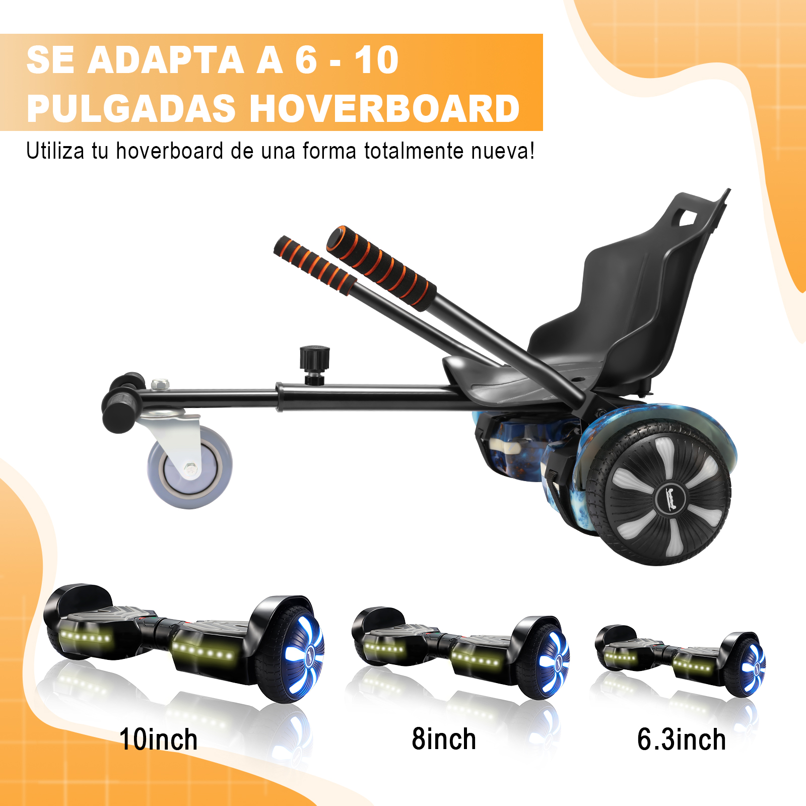 Foto 5 pulgar | Patinete Eléctrico Infantil Honey Whale K1-max Negro 10 km/h 6 km Autonomía 150 W