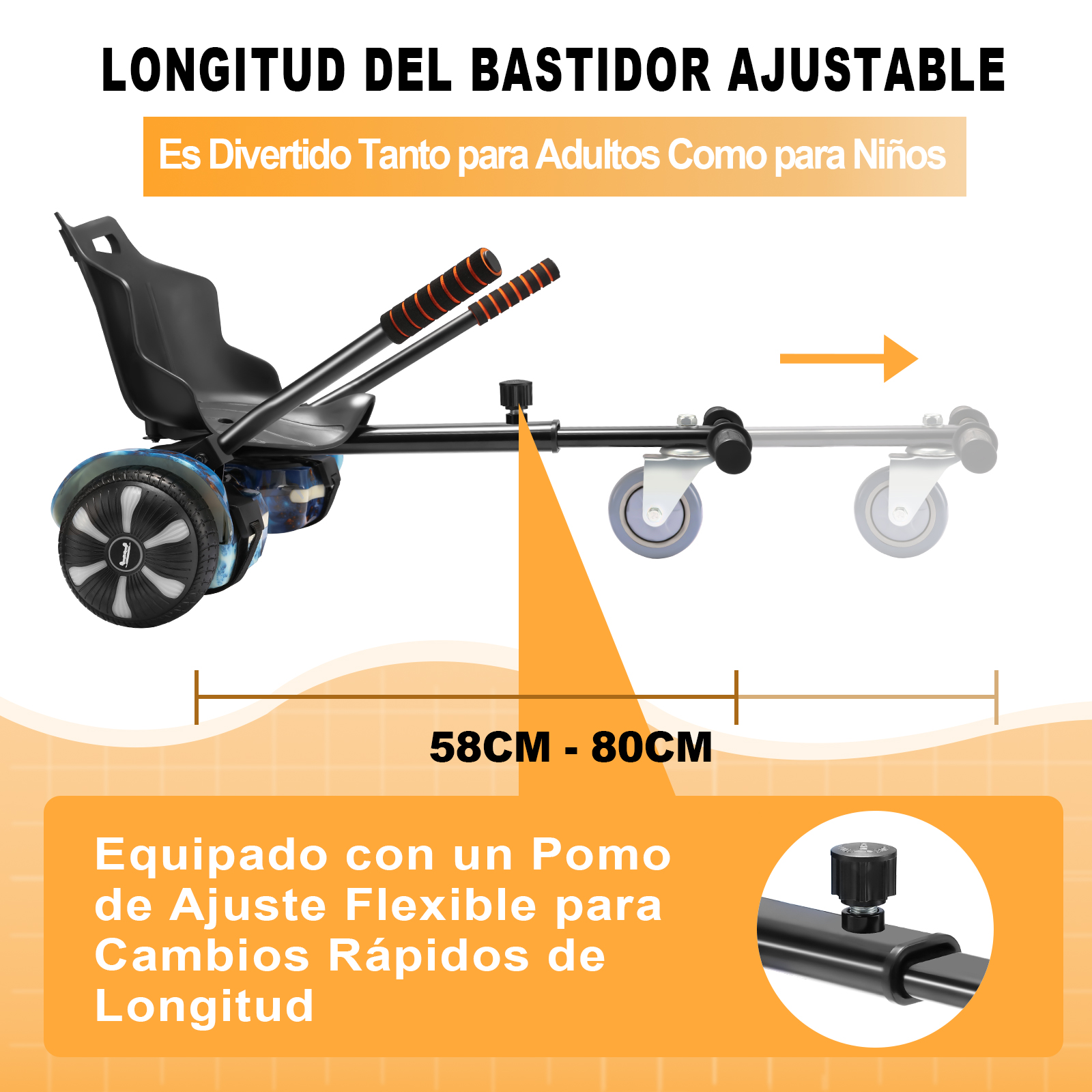 Foto 5 | Patinete Eléctrico Infantil Honey Whale K1-max Negro 10 km/h 6 km Autonomía 150 W