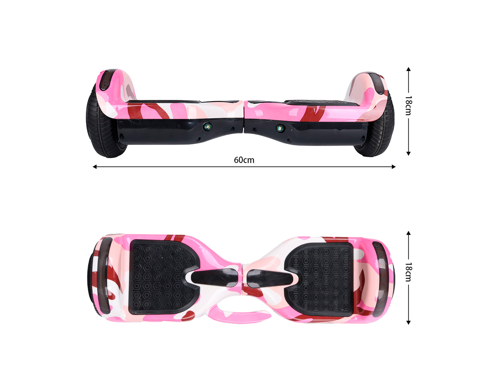 Foto 4 pulgar | Patineta Eléctrica Hoverboard 6.5'' Basitex