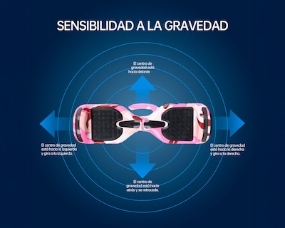 Foto 5 | Patineta Eléctrica Hoverboard 6.5'' Basitex