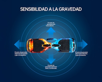 Foto 5 | Patineta Eléctrica Hoverboard 6.5'' Basitex