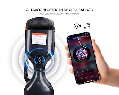 Foto 6 | Patineta Eléctrica Hoverboard 6.5'' Basitex