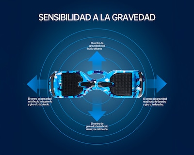 Foto 5 | Patineta Eléctrica Hoverboard 6.5'' Basitex