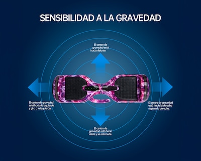 Foto 5 | Patineta Eléctrica Hoverboard 6.5'' Basitex