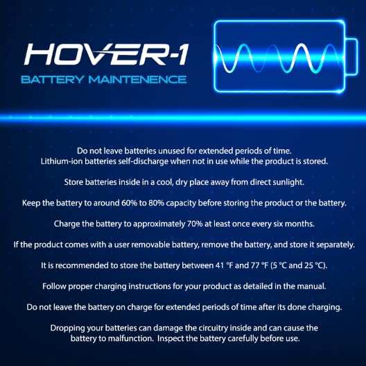 Foto 7 | Patinete Eléctrico Hover-1 Alpha Plegable, 450 W, 45 Km/h De Velocidad - Venta Internacional.