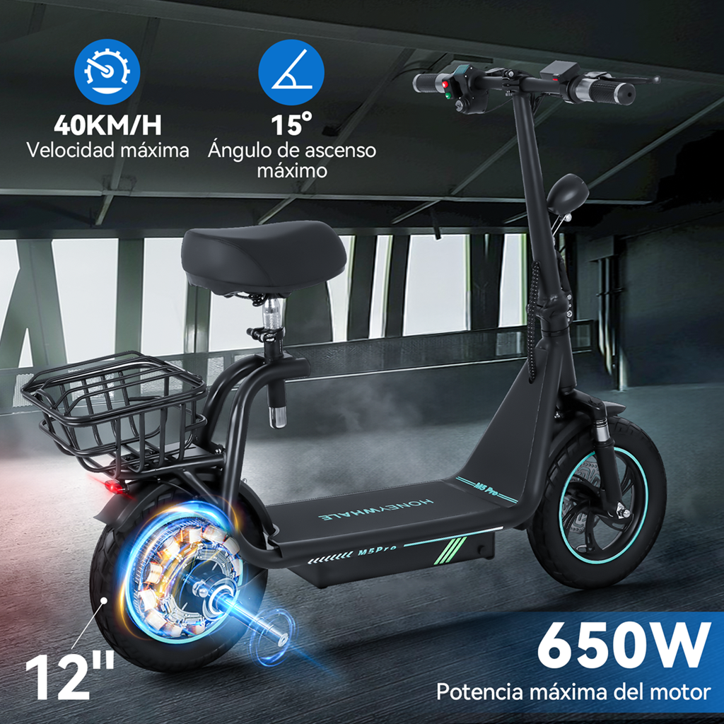 Foto 3 pulgar | M5 Pro Scooter Eléctrico