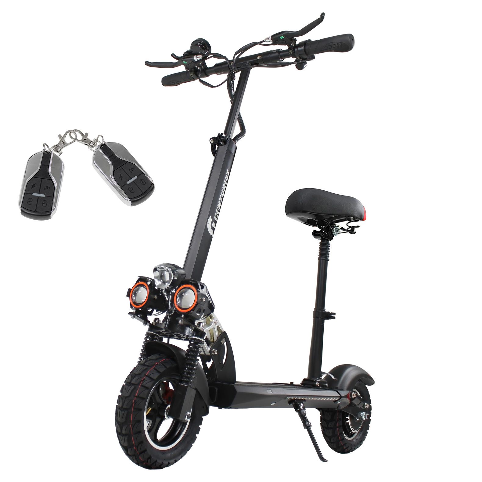 Foto 2 pulgar | Scooter Electrico Con Asiento Luz Led Usb Alarma 48 Km/h