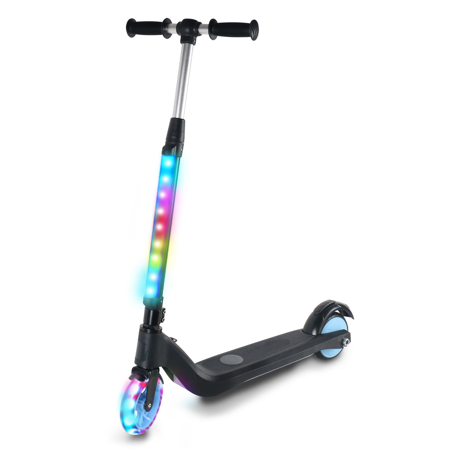 Scooter Eléctrico Infantil Moboss M1 color Negro con Luces LED