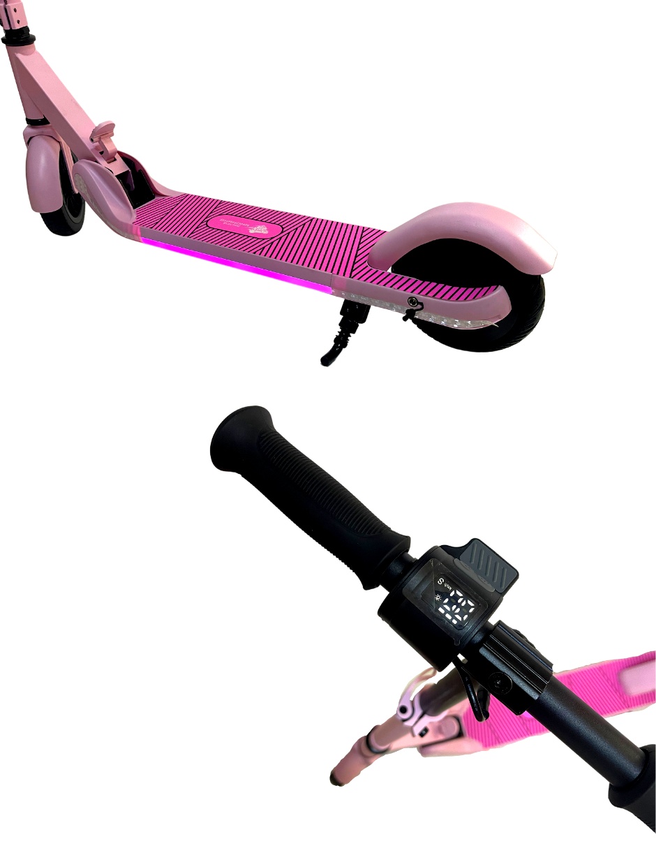 Foto 3 pulgar | Scooter Eléctrico Infantil Shahoma M2 PRO color Rosa