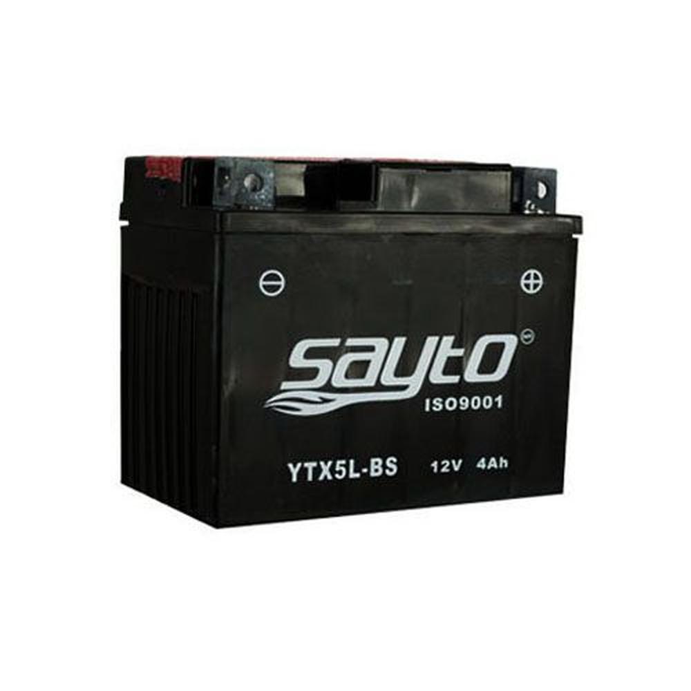 Foto 3 pulgar | Batería para Motocicleta Sayto YTX5L-BS 12v 4ah