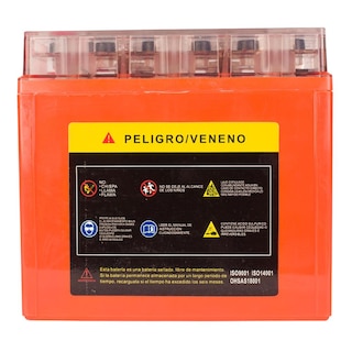 Foto 3 | Batería de Gel para Moto Kinlley 12N7-3B color Naranja 12v 5.5ah