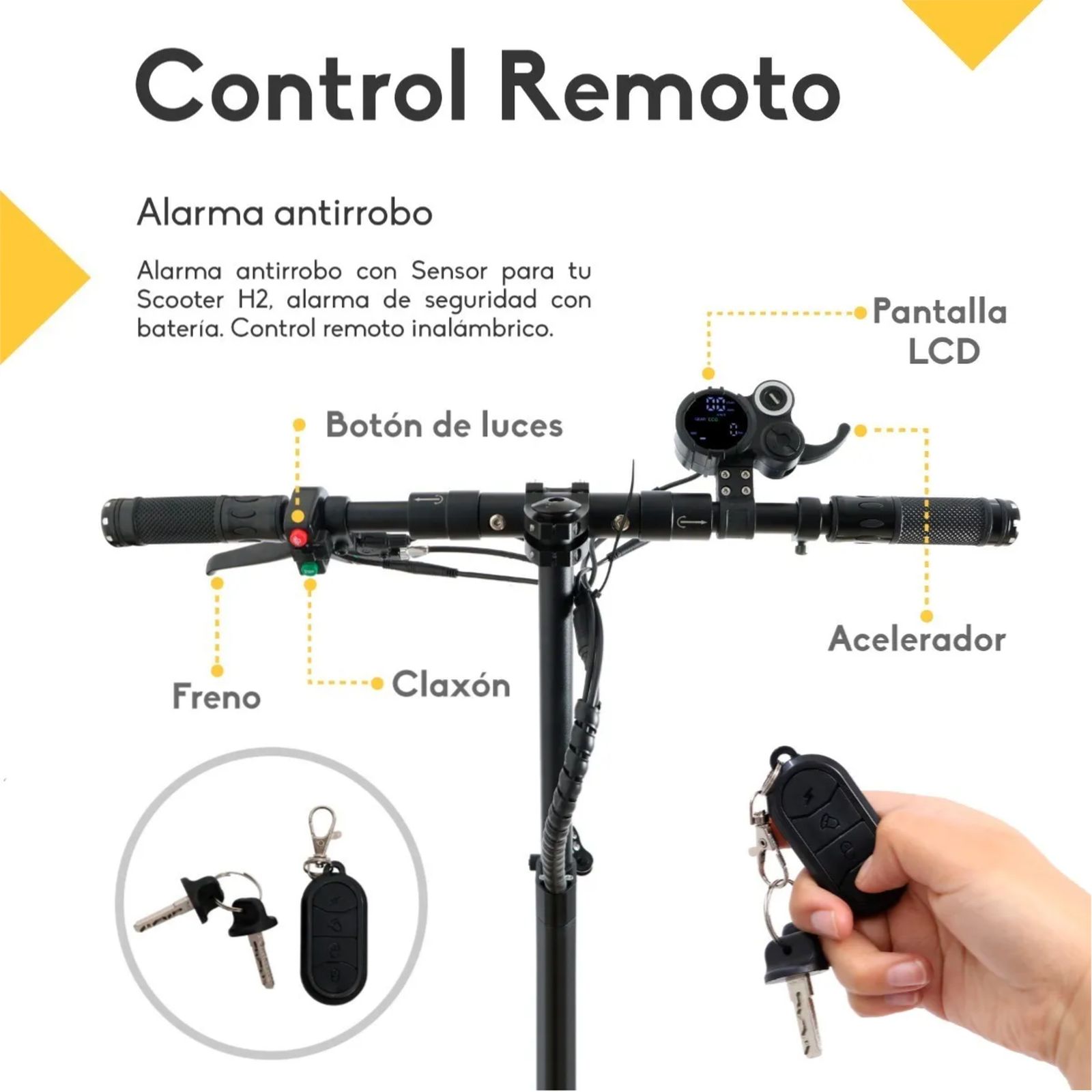 Foto 4 pulgar | Scooter Eléctrico Honey Whale H2 Doble Motor Todo Terreno