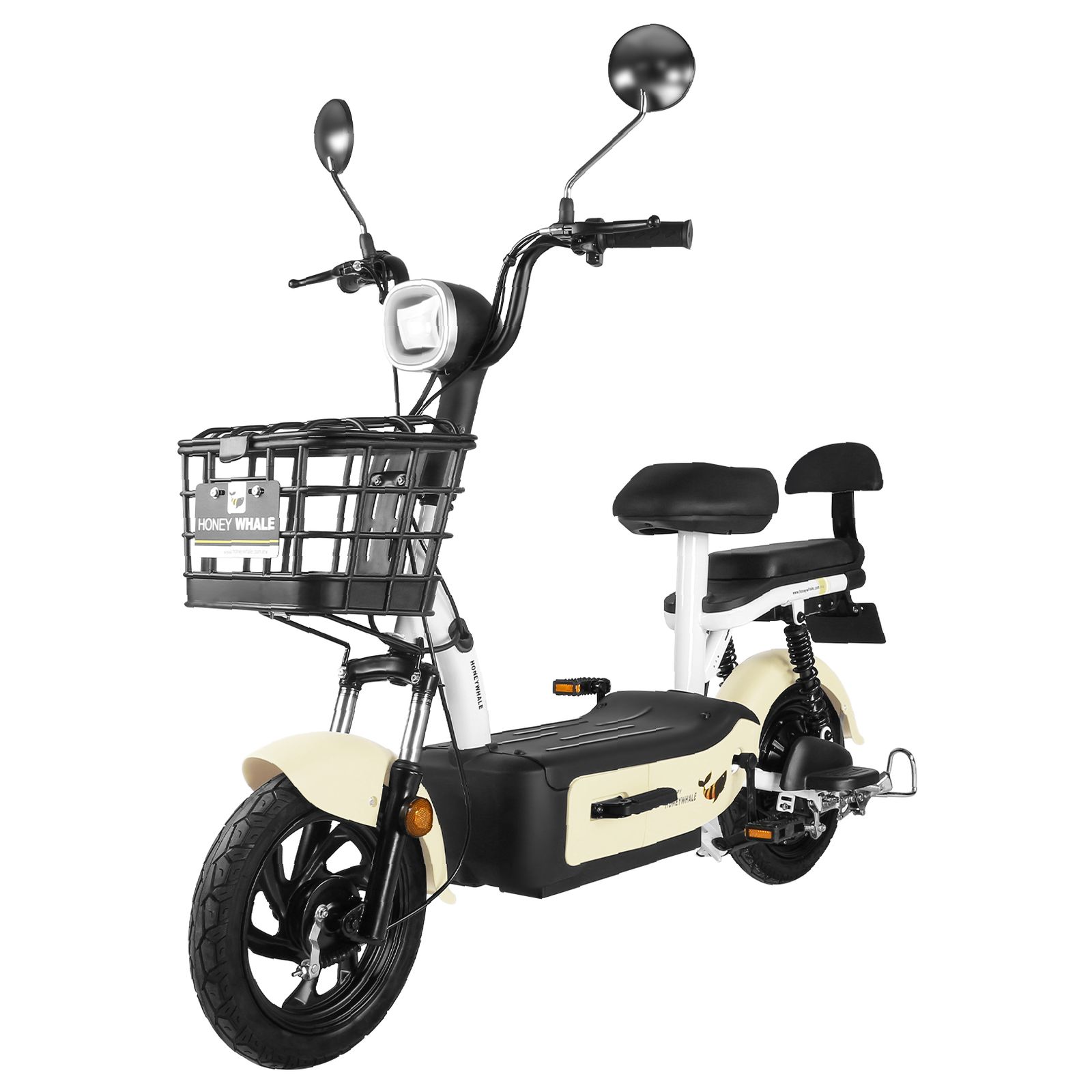 Foto 8 | Motobici Eléctrica Honey Whale U1S color Beige