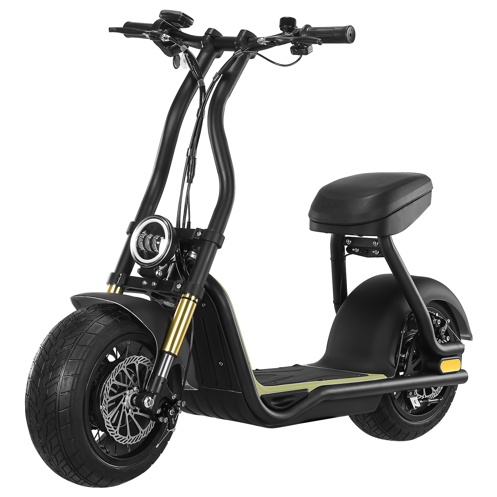 Scooter Eléctrico Honey Whale H10 color Negro