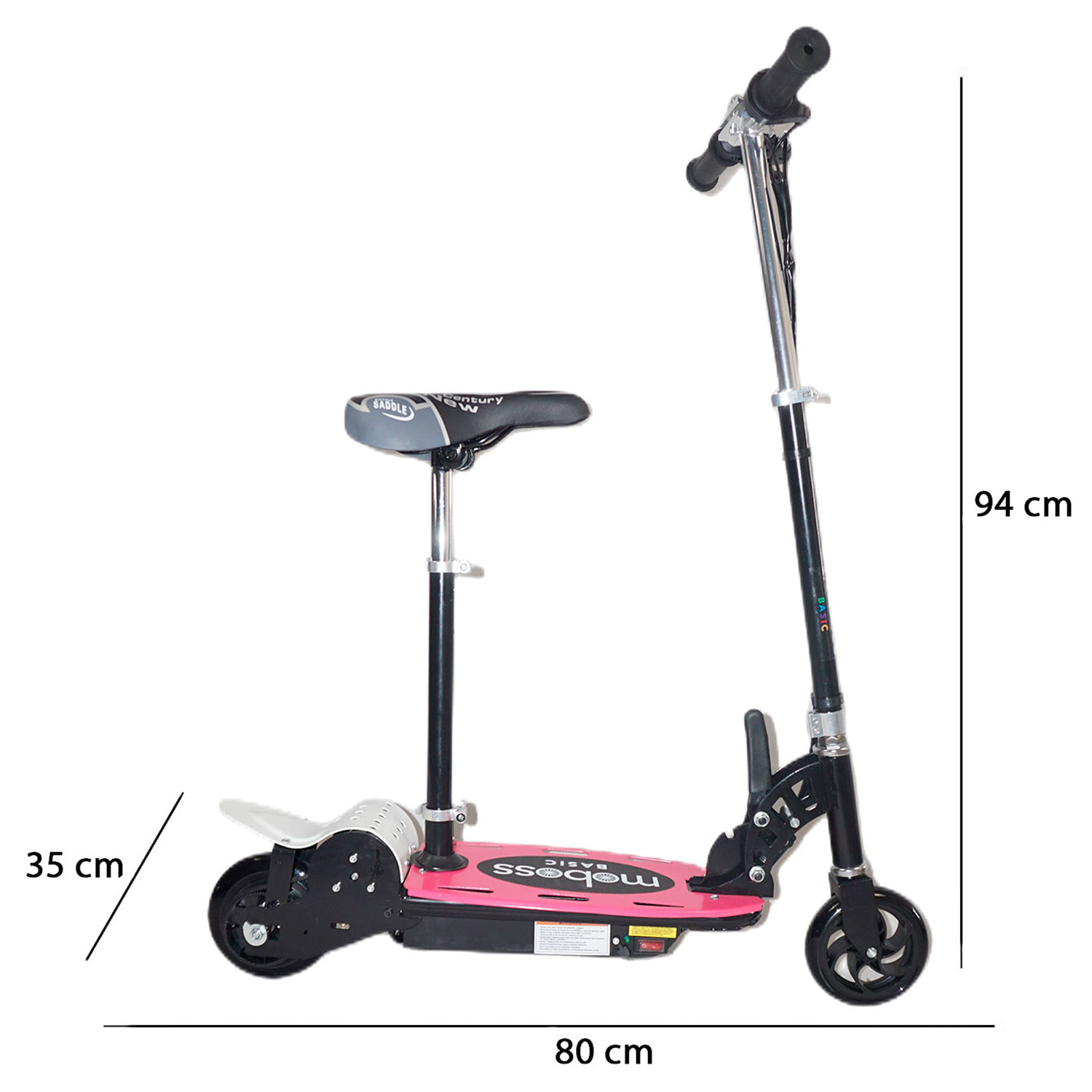 Foto 9 pulgar | Scooter Eléctrico Infantil Moboss A15 Rosa