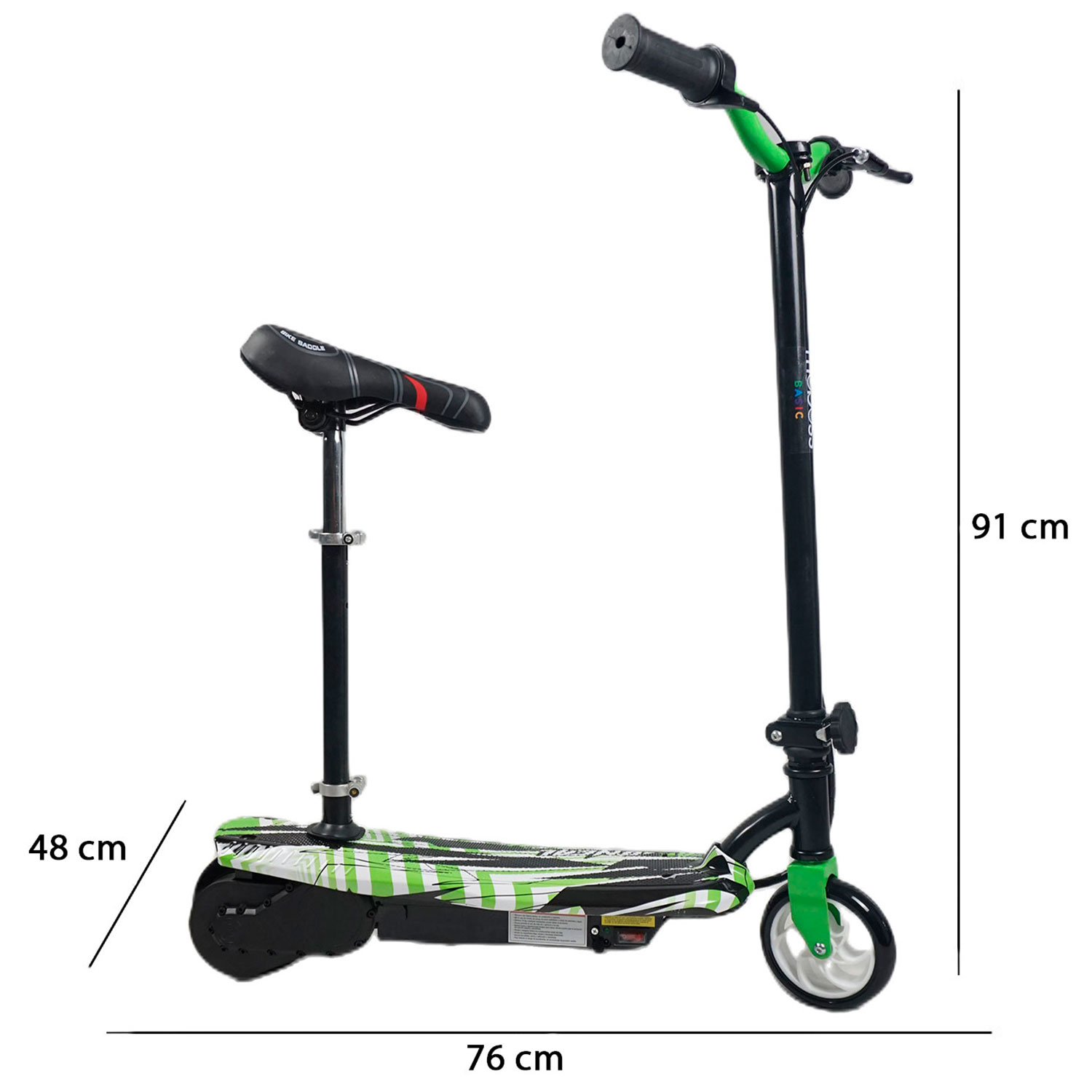 Foto 9 pulgar | Scooter Eléctrico Infantil Moboss A11 color Verde